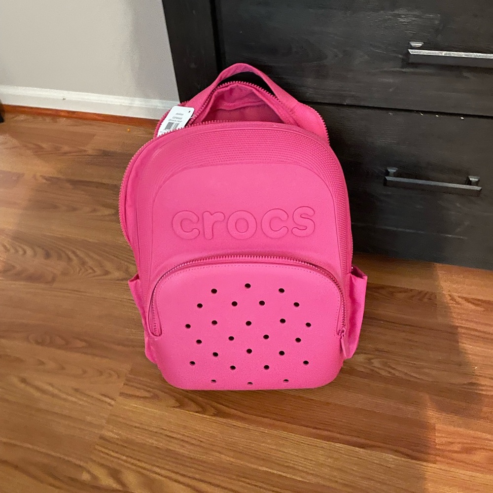 CROCS Fuchsia Backpack NWT